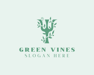 Vines - Leaf Vines Pychology logo design