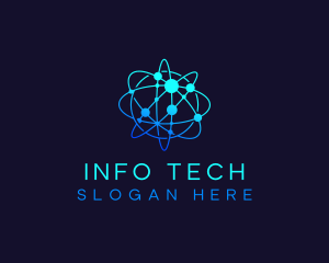 Information - Global Network Technology logo design