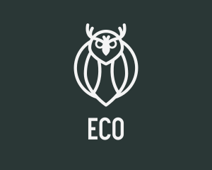 Night Owl  Animal Logo