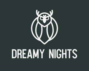 Night Owl  Animal logo design