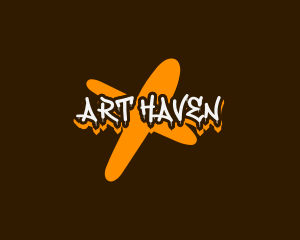 Graffiti Paint Business logo design