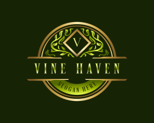 Luxury Vine Decoration logo design