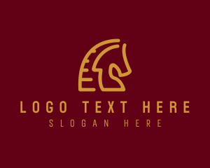 Lawyer - Red Horse Stallion logo design