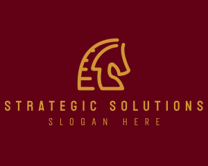 Red Horse Stallion logo design