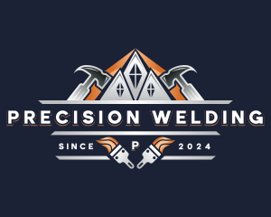 Hammer Repair Construction logo design