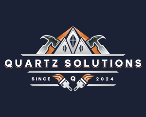 Hammer Repair Construction logo design