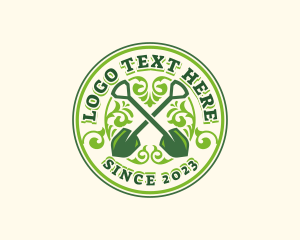 Landscaping - Landscaping Shovel Gardening logo design