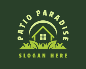 Patio - House Yard Gardener logo design