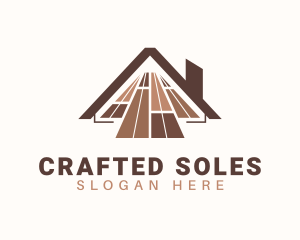 Roof Tile Flooring logo design