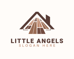 Roof Tile Flooring logo design