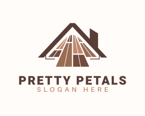 Roof Tile Flooring logo design