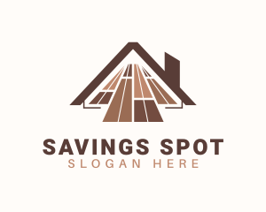 Roof Tile Flooring logo design