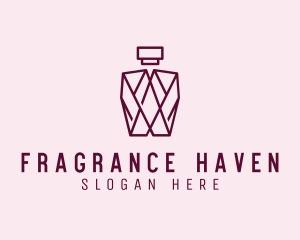 Perfume Scent  Bottle logo design