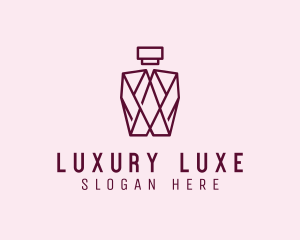 Perfume Scent  Bottle logo design