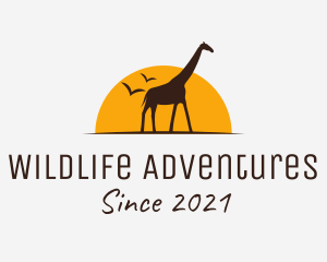 Madagascar - Safari Wildlife Conservation logo design