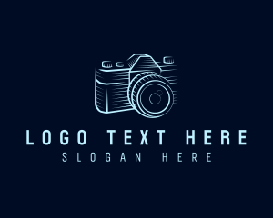 Dslr - Photography Multimedia Production logo design