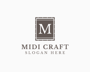 Handmade Craft Stitches Embroidery logo design