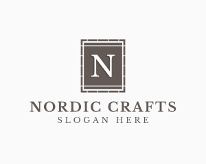 Handmade Craft Stitches Embroidery logo design