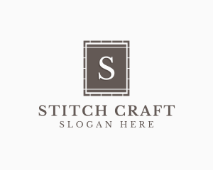 Stitch - Handmade Craft Stitches Embroidery logo design