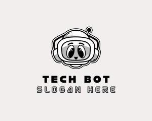 Robot Cartoon Bot logo design