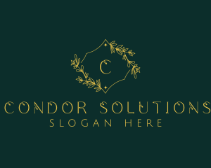 Floral Natural Stylist logo design