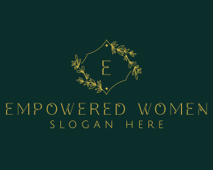 Floral Natural Stylist logo design