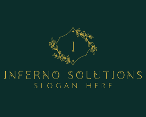 Floral Natural Stylist logo design