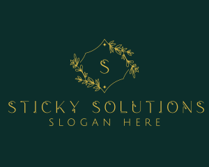 Floral Natural Stylist logo design