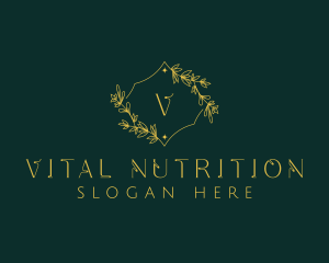 Floral Natural Stylist logo design