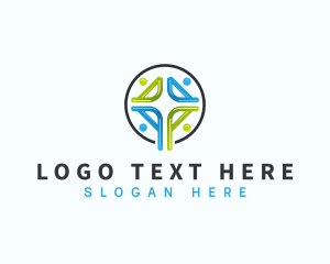 Organization - Support Community Cross Faith logo design