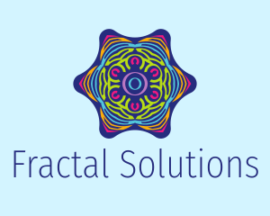 Fractal - Star Illusion Decor logo design