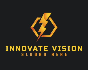 Electric Power Plant logo design