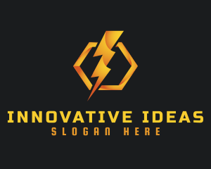 Electric Power Plant logo design