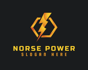 Electric Power Plant logo design