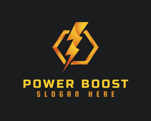 Electric Power Plant logo design