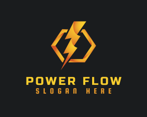 Electric Power Plant logo design