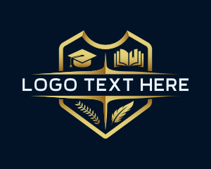 Graduate Hat - Knowledge Learning Institution logo design