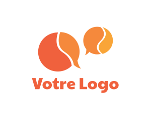 Orange - Orange Speech Bubbles logo design