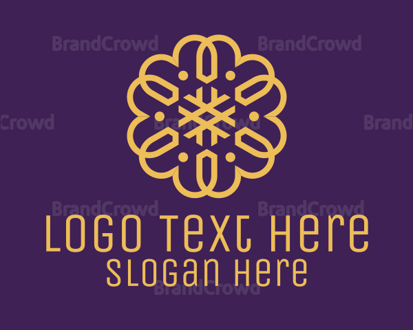 Yellow Floral Boutique Logo