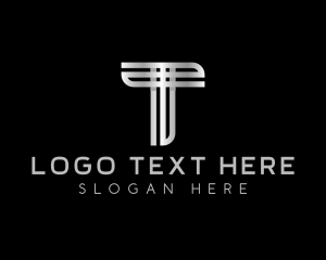Mechanical - Premium Industrial Letter T logo design