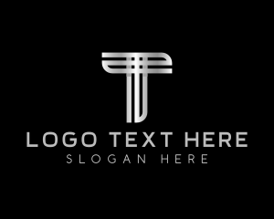 Premium Industrial Letter T Logo