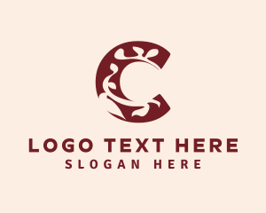 Botanist - Floral Essence Letter C logo design