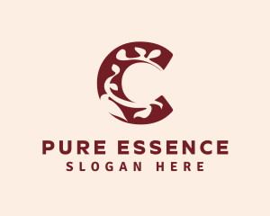 Essence - Floral Essence Letter C logo design