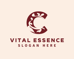 Essence - Floral Essence Letter C logo design