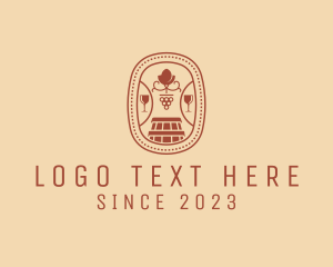 Lounge - Barrel Winery Cellar logo design