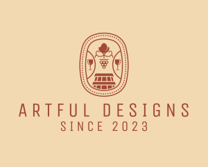 Barrel Winery Cellar logo design