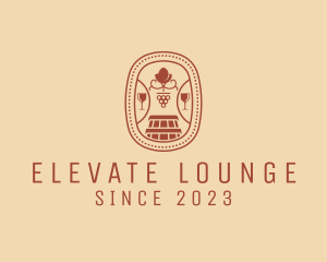 Lounge - Barrel Winery Cellar logo design
