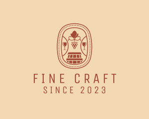 Barrel Winery Cellar logo design