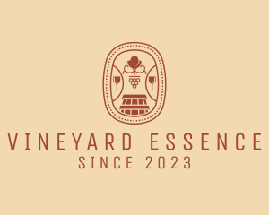 Barrel Winery Cellar logo design