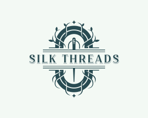 Needle Tailor Seamstress logo design